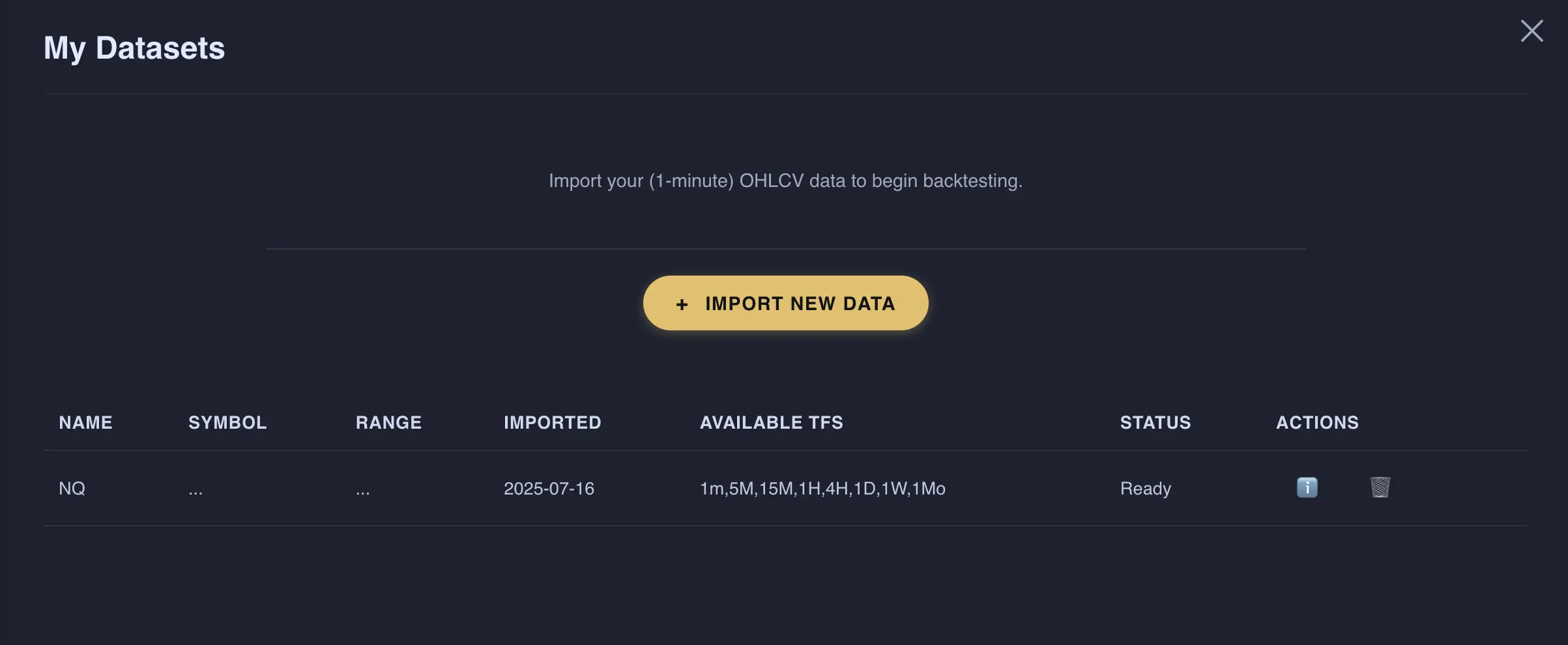 data upload